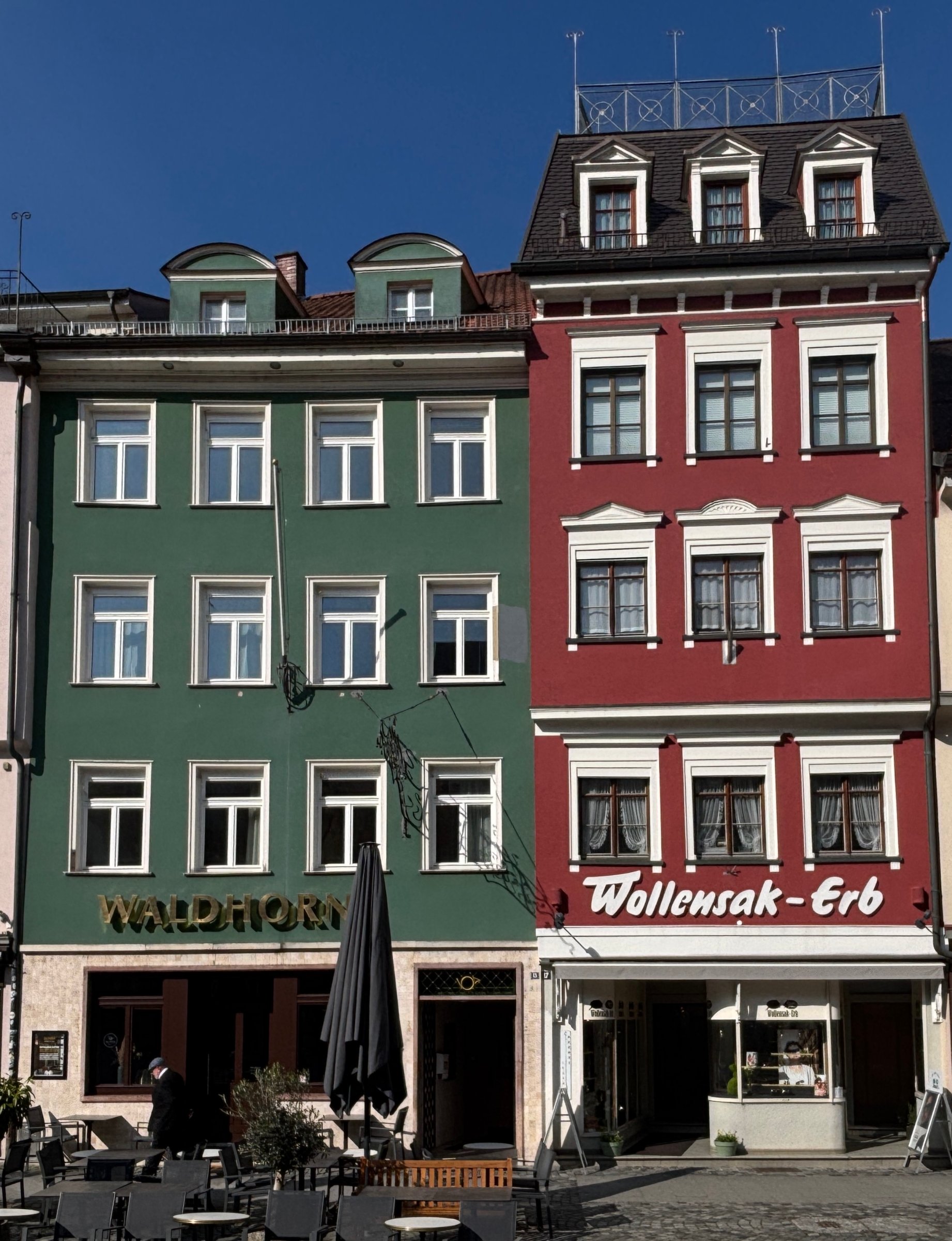 Ladengeschäft von Wollensak-Erb Optik am Marienplatz in Ravensburg